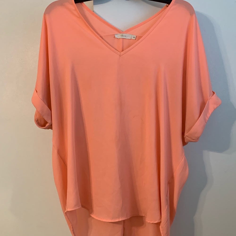 Orange blouse